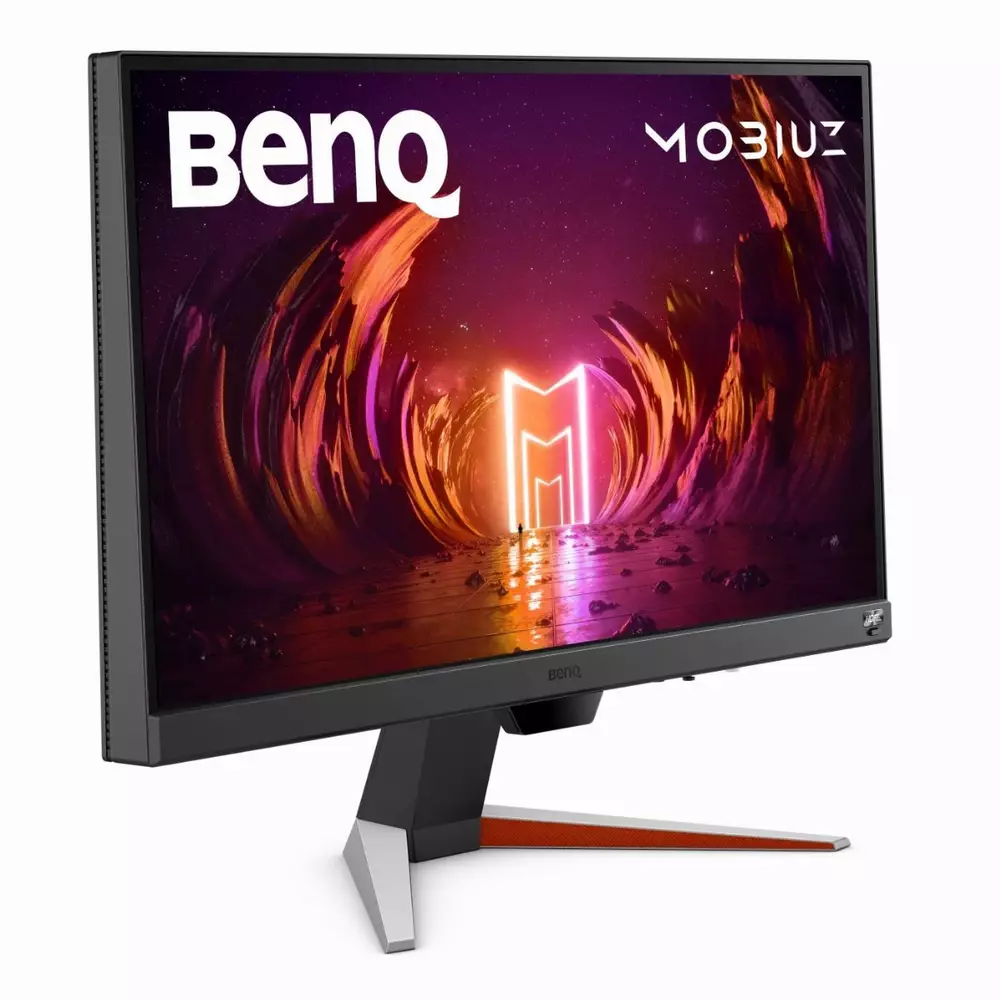 Монитор BenQ EX240N MOBIUZ 23.8", VA, FHD 1920x1080, 165Hz, 1ms, AMD FreeSync Premium, Черен