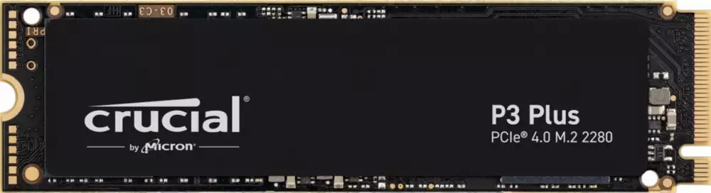 Диск SSD Crucial P3 Plus 2TB M.2 2280 NVMe PCIe Gen 4x4 - CT2000P3PSSD8