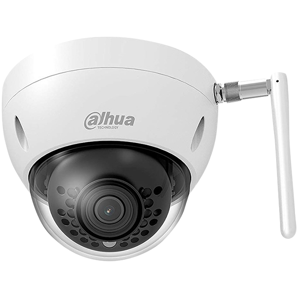 IP камера Dahua Wi-Fi IP camera 2MP, Dome 1/2.7" CMOS, 1920×1080 Effective Pixels