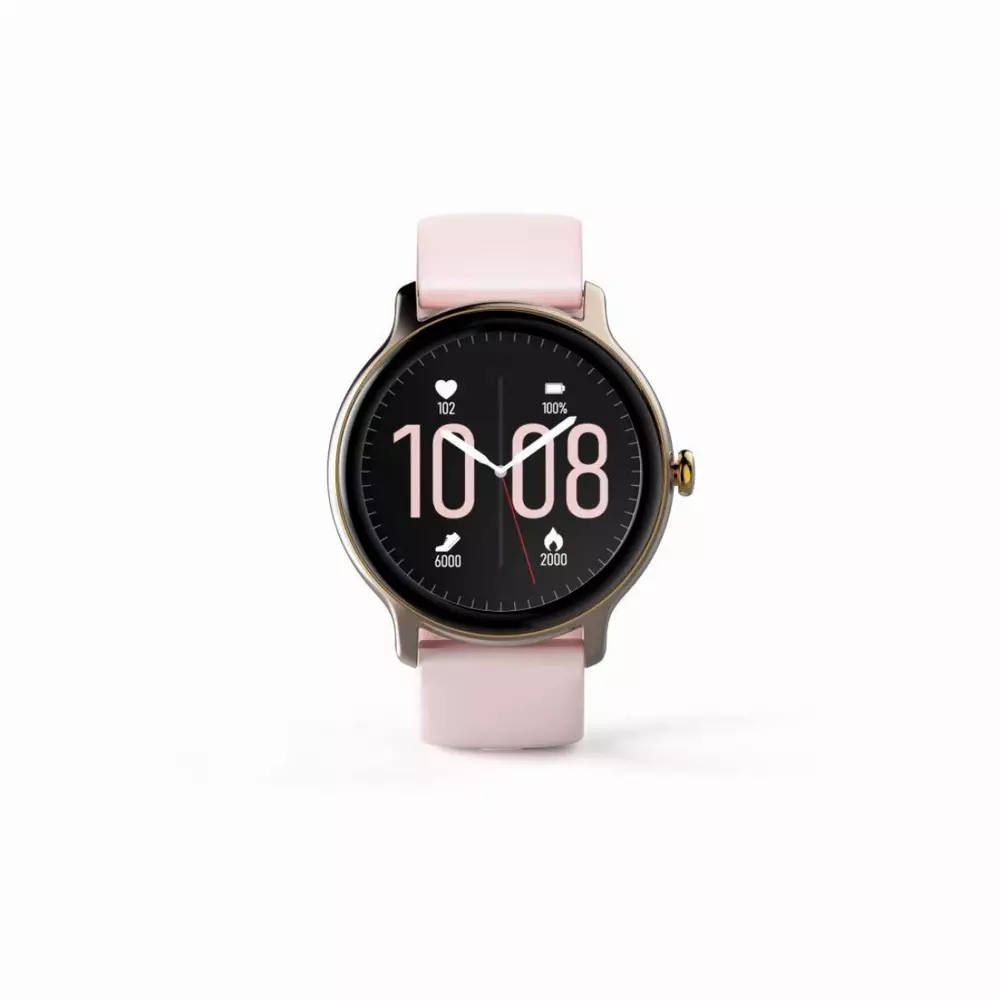 Смарт часовник Hama Fit Watch 4910, 1.09", Пулс, Кислород в къвта, Водоустойчив, Розов