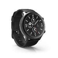 Смарт часовник Hama Fit Watch 6910, 1.28", GPS, Пулс, Кислород в къвта, Водоустойчив, Черен