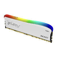 Памет Kingston FURY Beast White RGB 16GB DDR4 3200MHz CL16 - KF432C16BWA16
