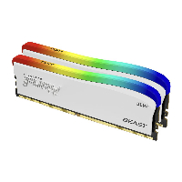 Памет Kingston FURY Beast White RGB 32GB (2x16GB) DDR4 3200MHz CL16 - KF432C16BWAK2/32
