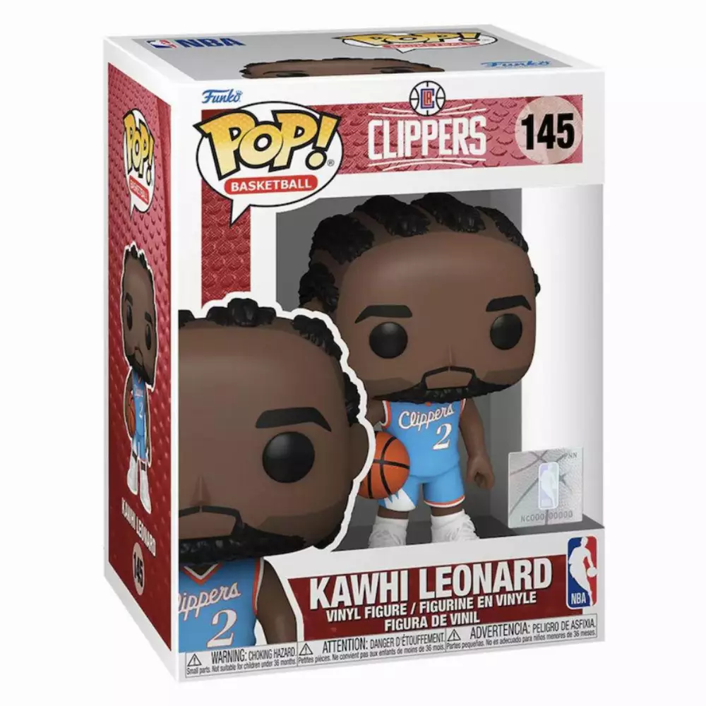 Φιγούρα Funko POP! Basketball NBA: Los Angeles Clippers - Kawhi Leonard (City Edition 2021) #145