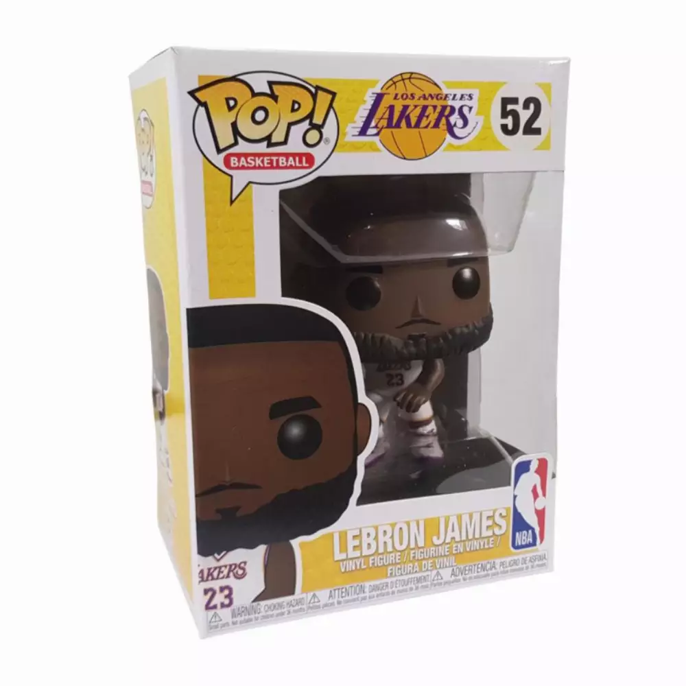 Фигурка Funko POP! Basketball NBA: Lakers - Lebron James (White Uniform) #52