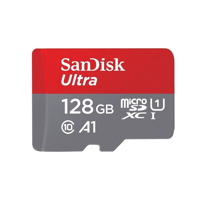 Карта памет SanDisk Ultra microSDXC 128GB + SD Adapter 140MB/s A1 Class 10 UHS-I