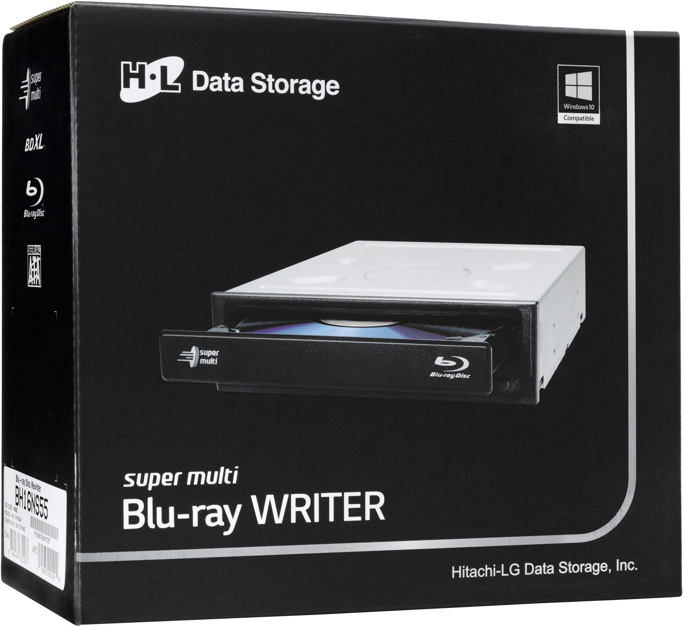 Оптично устройство Blue-Ray Hitachi-LG BH16NS55 SATA Black