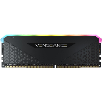 Памет Corsair Vengeance RS RGB Black 8GB (1x8GB) DDR4 3200MHz CL16 - CMG8GX4M1E3200C16