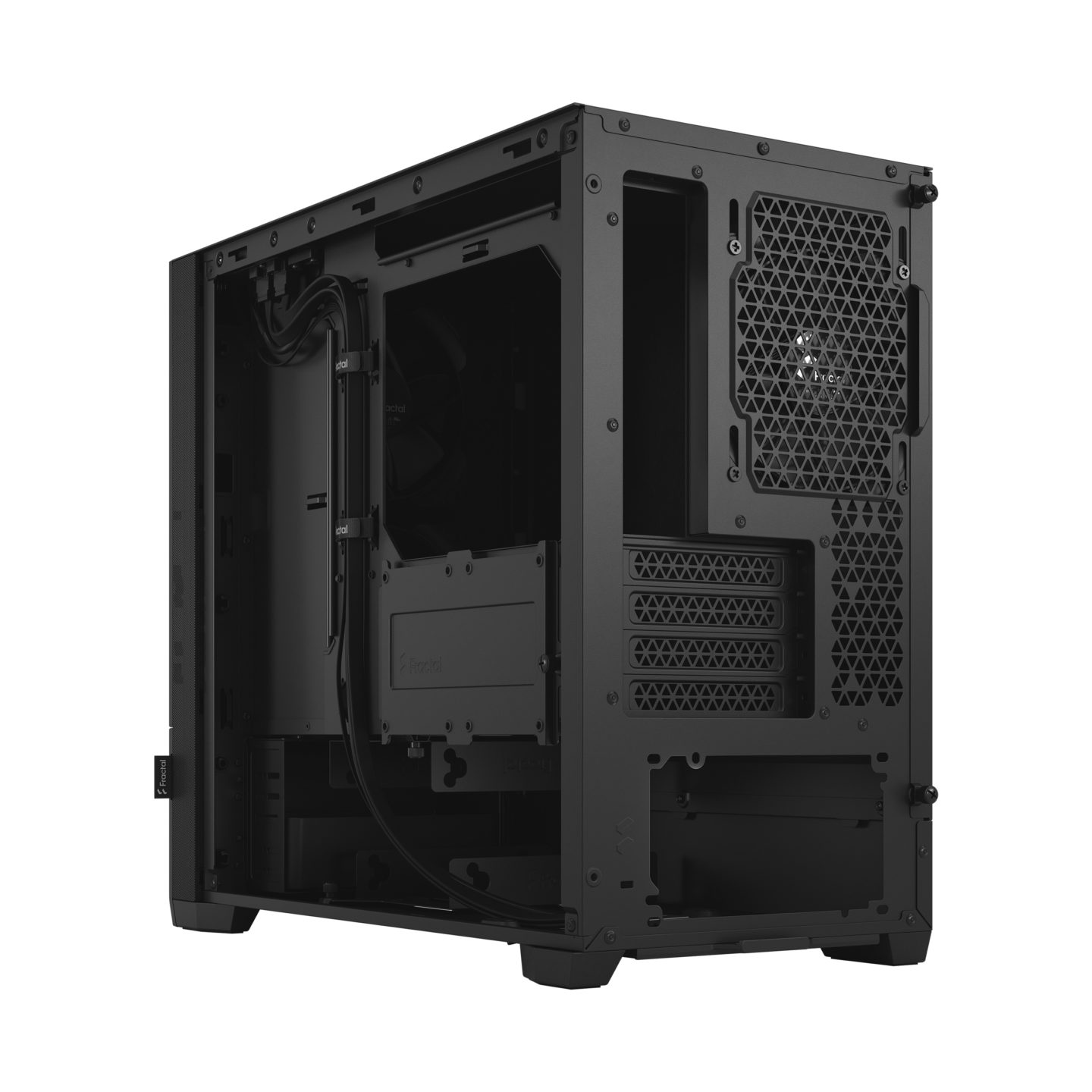 Кутия Fractal Pop Mini Silent Black Solid - FD-C-POS1M-01