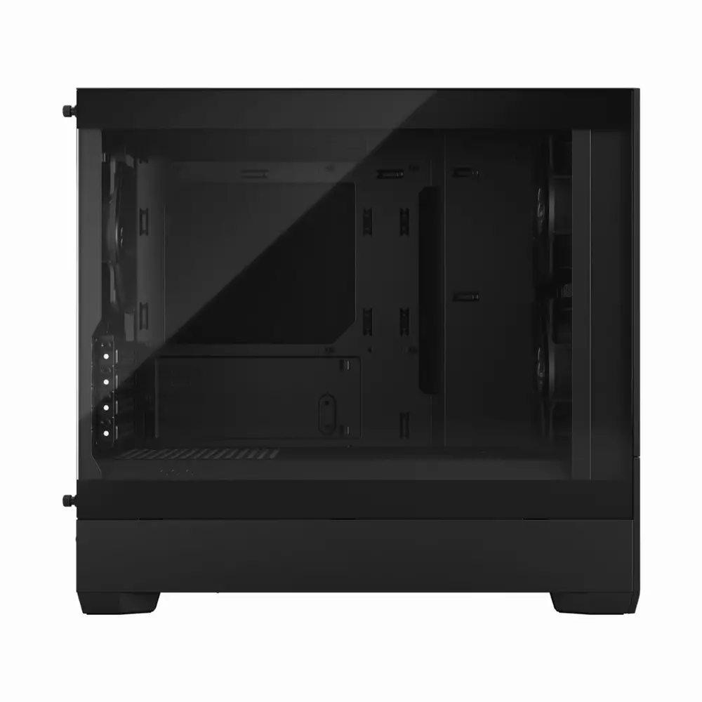 Кутия Fractal Pop Mini Silent  Black TG Clear - FD-C-POS1M-02