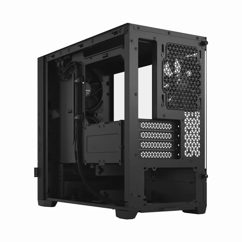 Кутия Fractal Pop Mini Silent  Black TG Clear - FD-C-POS1M-02