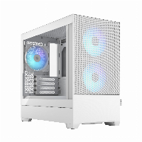 Кутия Fractal Pop Mini Air RGB White TG Clear - FD-C-POR1M-01