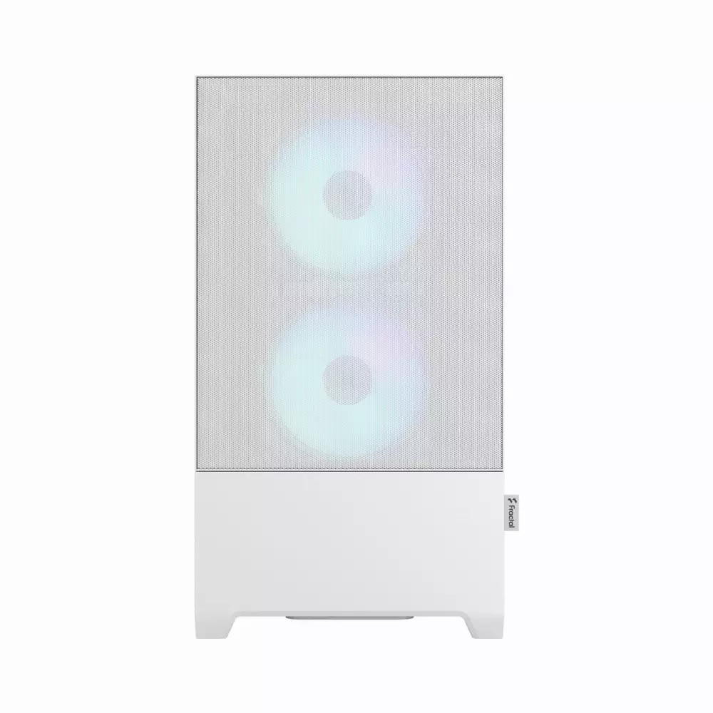 Кутия Fractal Pop Mini Air RGB White TG Clear - FD-C-POR1M-01