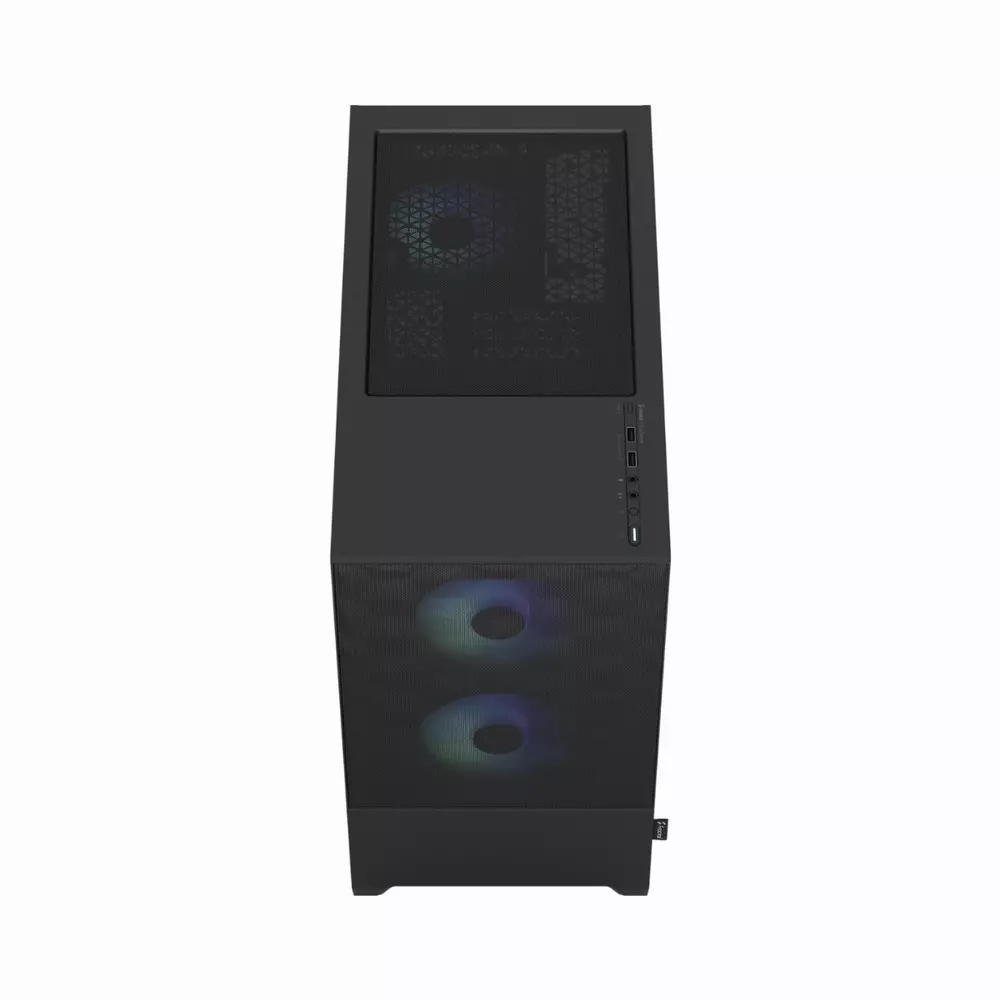Кутия Fractal Pop Mini Air RGB Black TG Clear - FD-C-POR1M-06