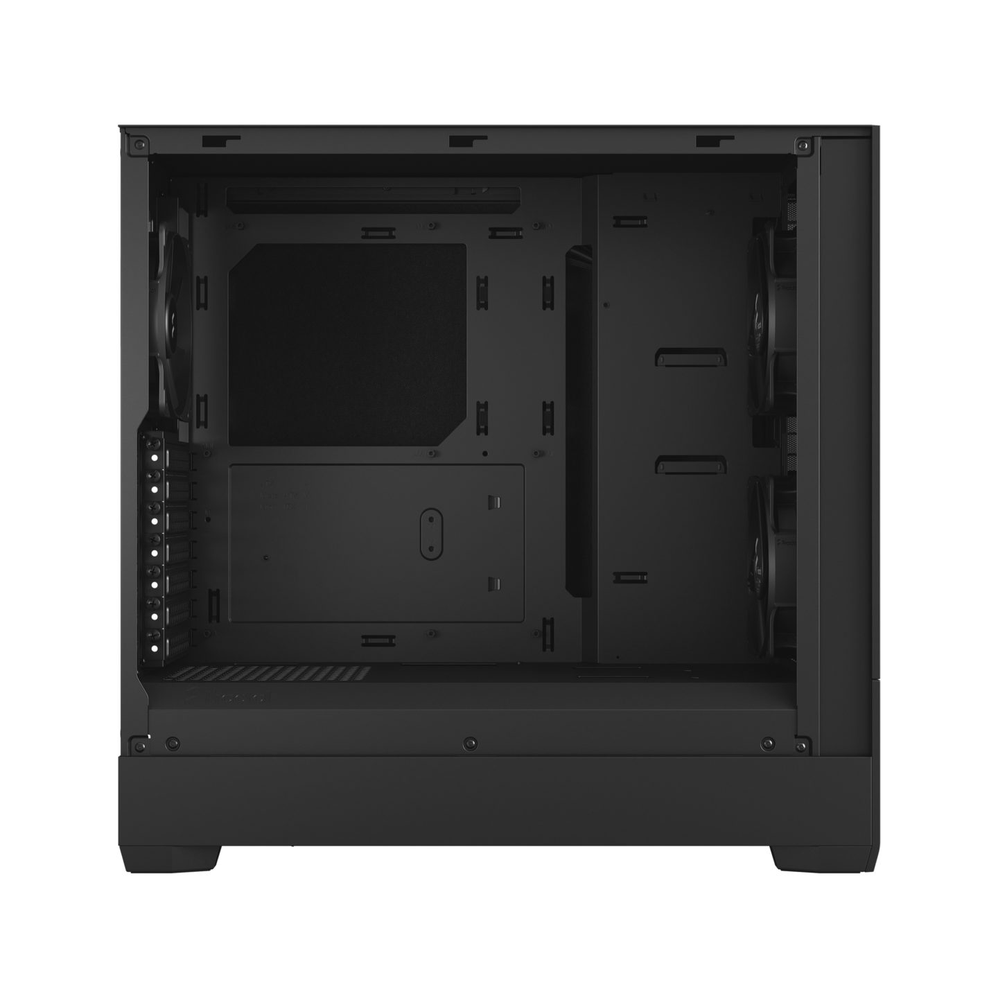 Кутия Fractal Pop Silent Black TG Clear Tint - FD-C-POS1A-02