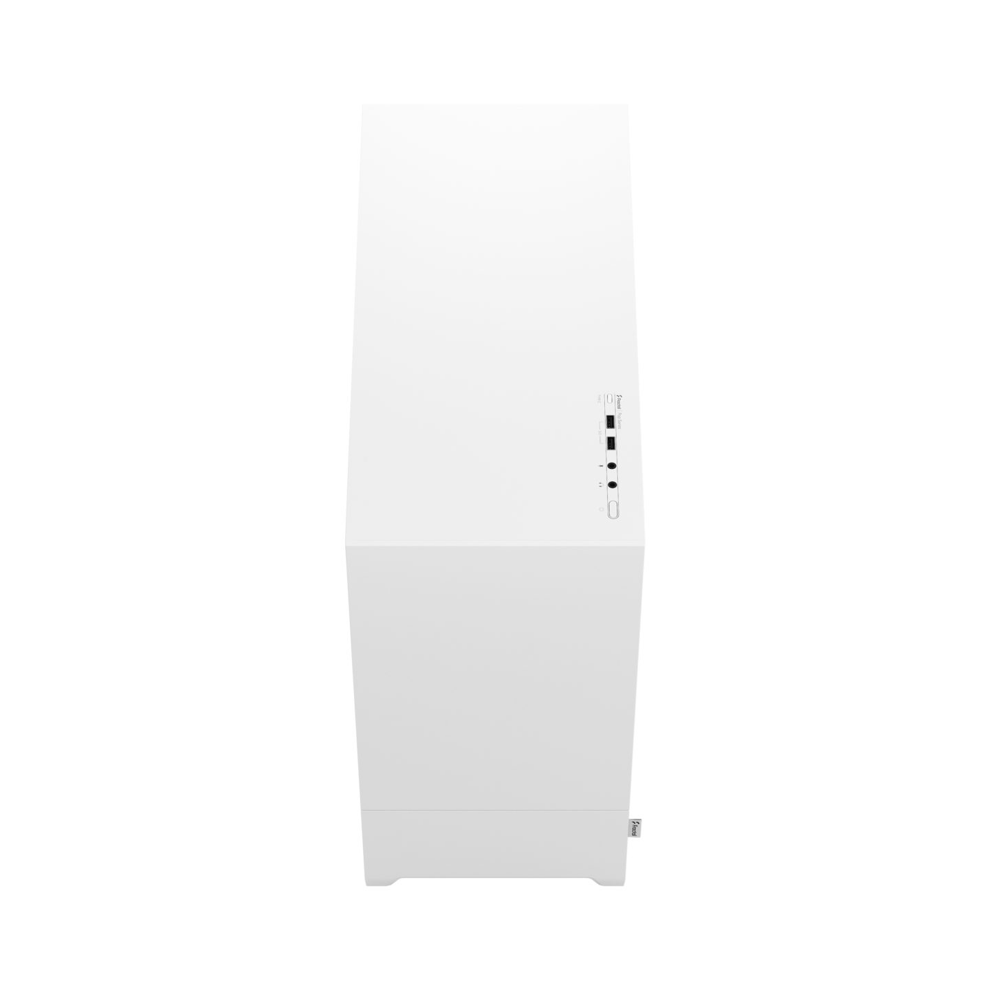 Кутия Fractal Pop Silent White TG Clear Tint - FD-C-POS1A-04