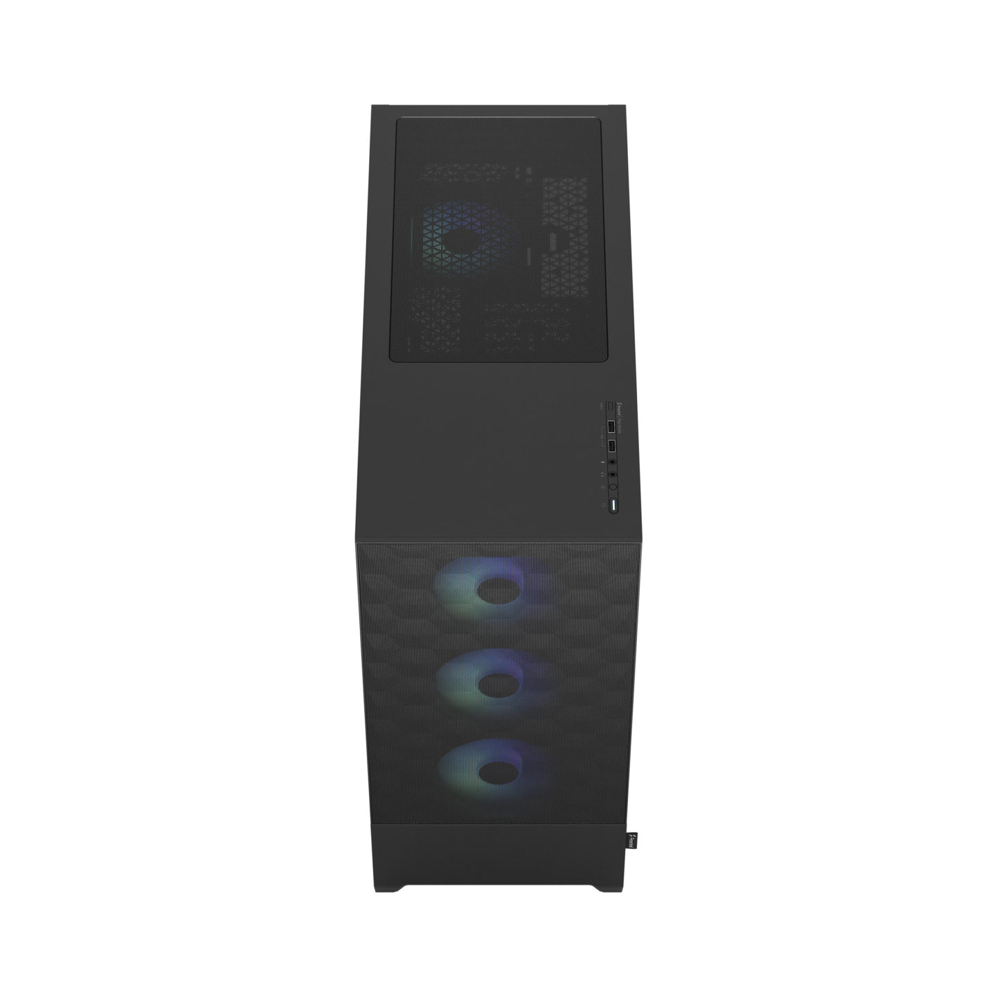 Кутия Fractal Pop XL Air RGB Black TG Clear Tint - FD-C-POR1X-06