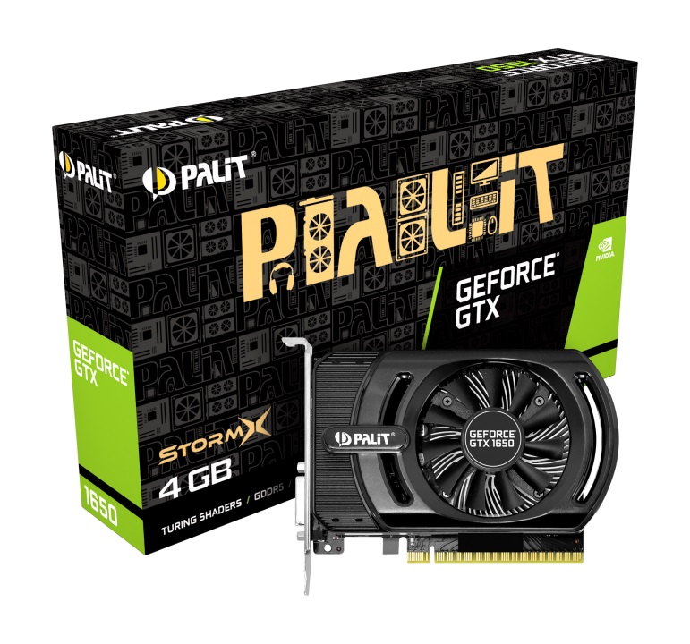 Видео карта PALIT GeForce GTX 1650 StormX 4GB GDDR5