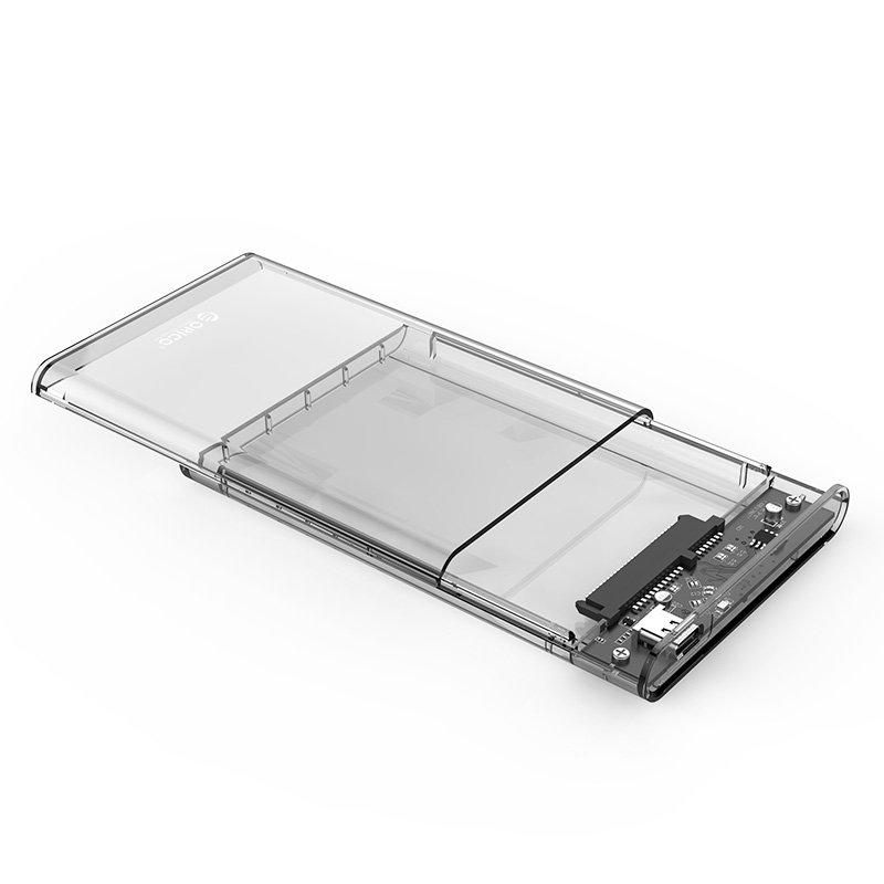 Външна кутия Orico 2139C3-G2-CR-EP Storage Case 2.5" 10Gbps Type-C Transparent 