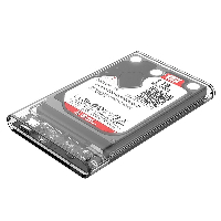 Външна кутия Orico 2139C3-G2-CR-BP Storage Case 2.5" 10Gbps Type-C Transparent 