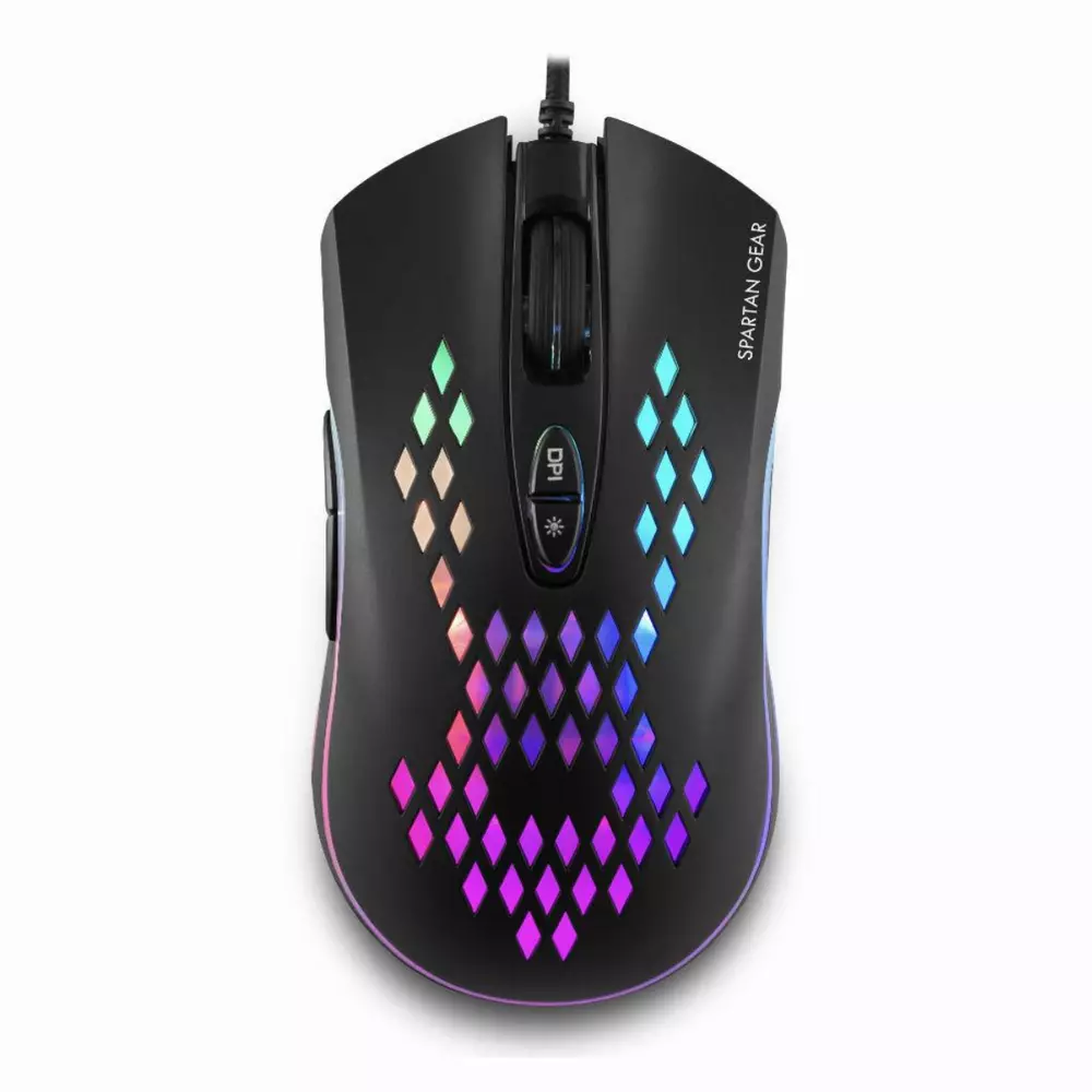 Геймърска мишка Spartan Gear Siren Black