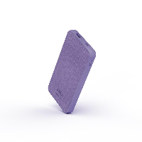 Външна батерия HAMA Fabric 10, 10000 mAh, LiPolym, USB-C, USB-A, Лилав