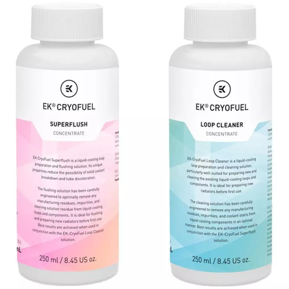 Течност за почистване EK-CryoFuel Loop Cleaner + Superflush (Concentrate 250mL)