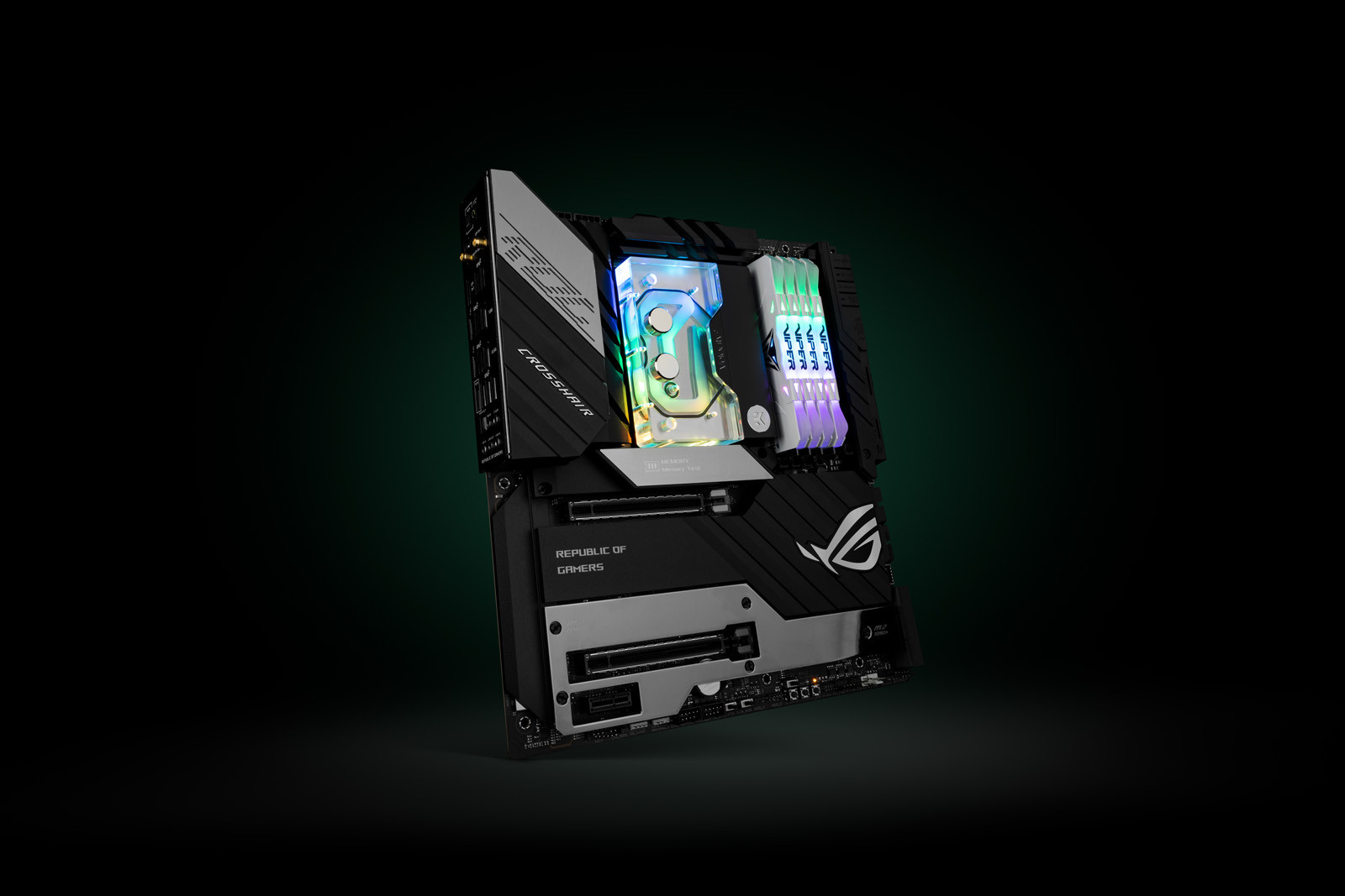 Воден блок за процесор EK-Quantum Velocity² D-RGB - AM4 Nickel + Plexi