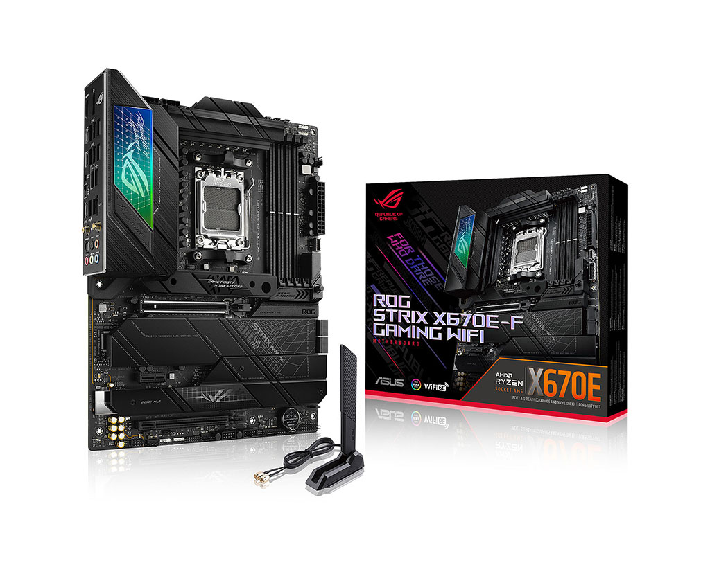 Дънна платка ASUS ROG STRIX X670E-F GAMING WiFi AM5