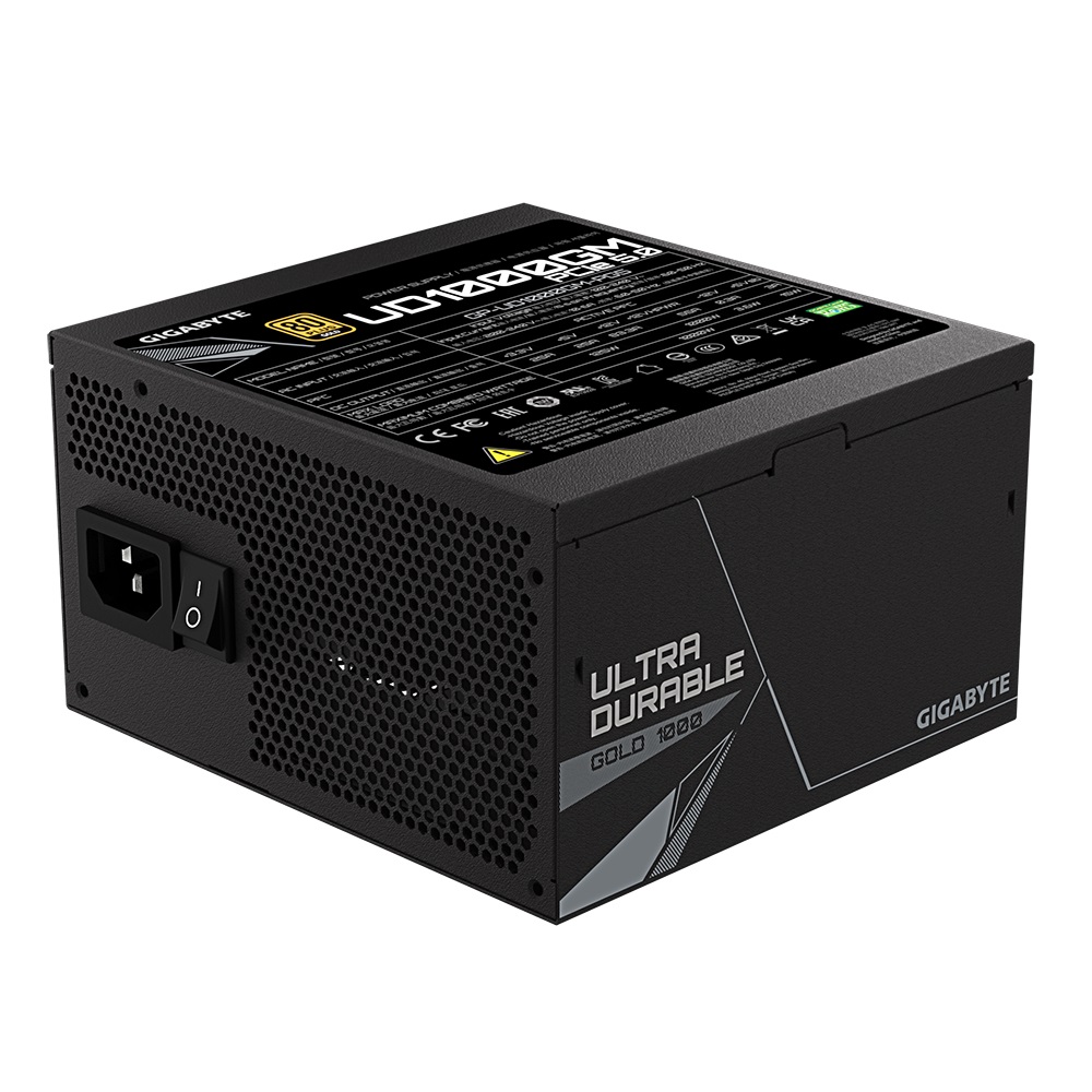 Захранване Gigabyte UD1000GM PG5 (1000W) 80 Plus Gold PCIe Gen 5.0 PSU