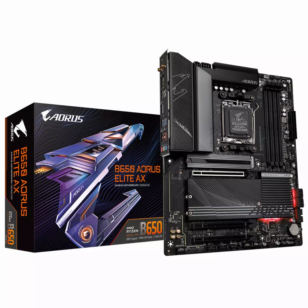 Дънна платка Gigabyte B650 AORUS ELITE AX AM5 Wi-Fi 6E