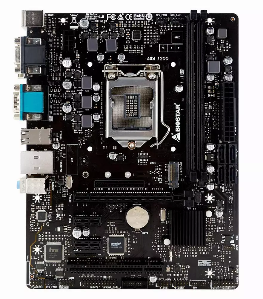 Дънна платка BIOSTAR H410MHG Ver. 6.0 LGA1200