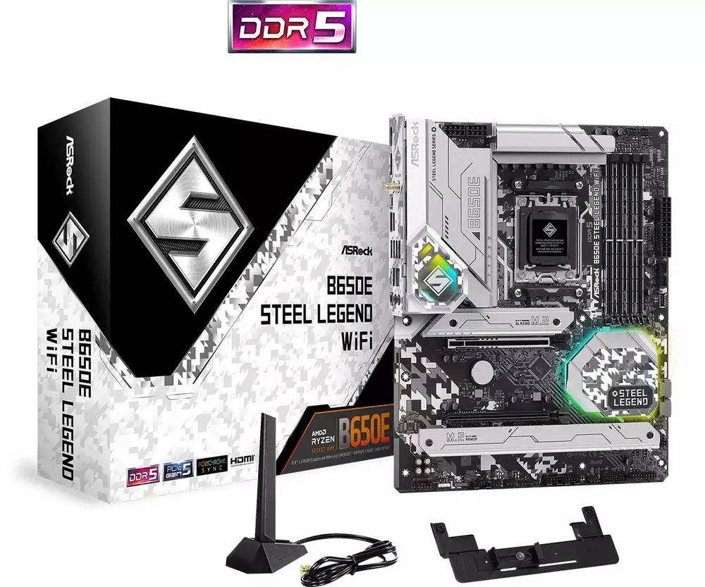 Дънна платка ASROCK B650E Steel Legend WiFi AM5