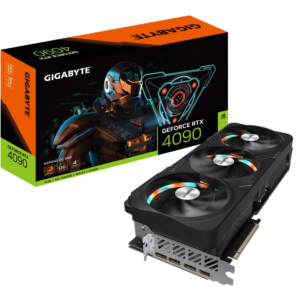 Видео карта Gigabyte GeForce RTX 4090 GAMING OC 24G 