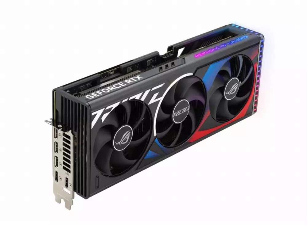 Видео карта Asus ROG Strix GeForce RTX 4090 OC Edition 24GB GDDR6X
