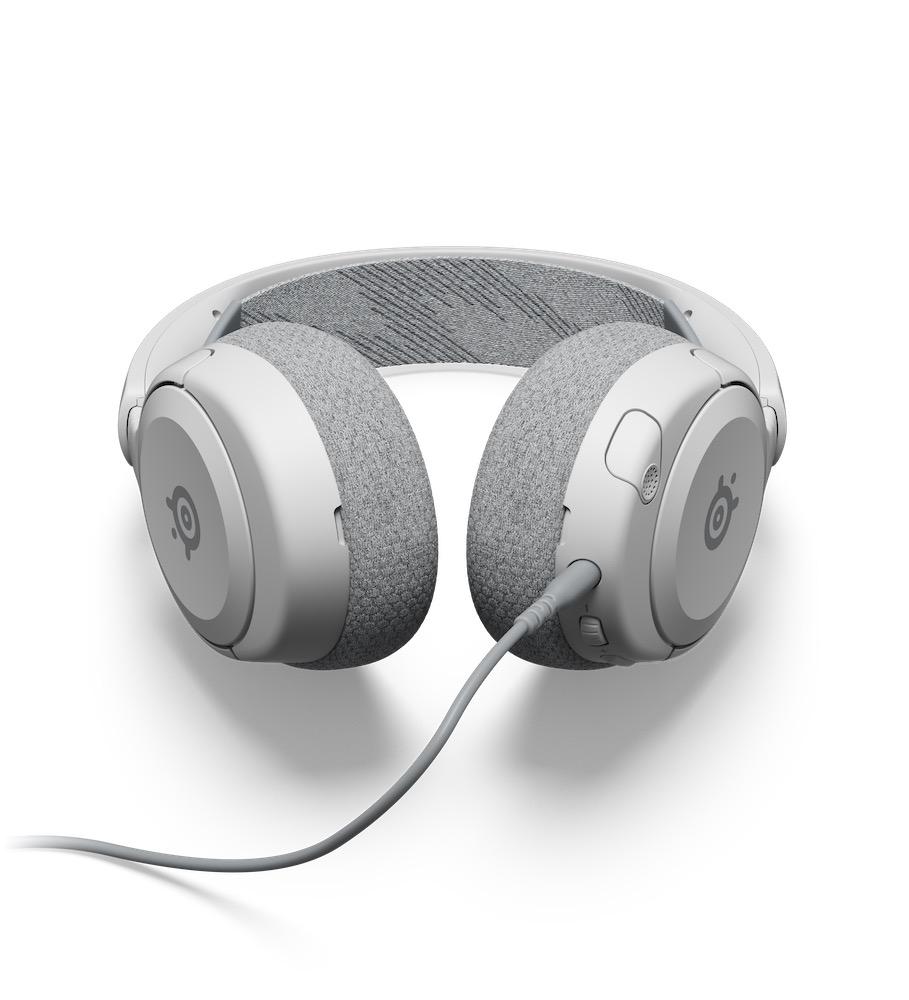 Геймърски слушалки SteelSeries Arctis Nova 1 White