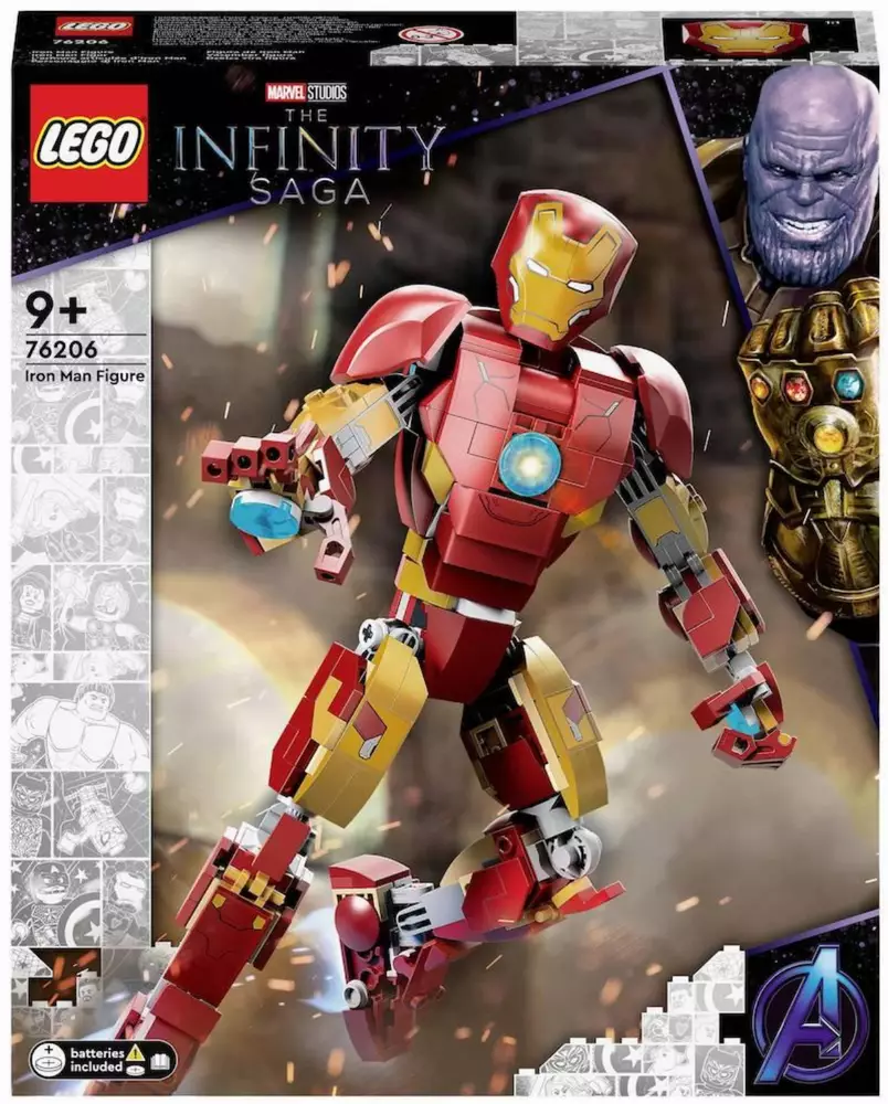 LEGO Super Heroes - Marvel Iron Man Figure - 76206