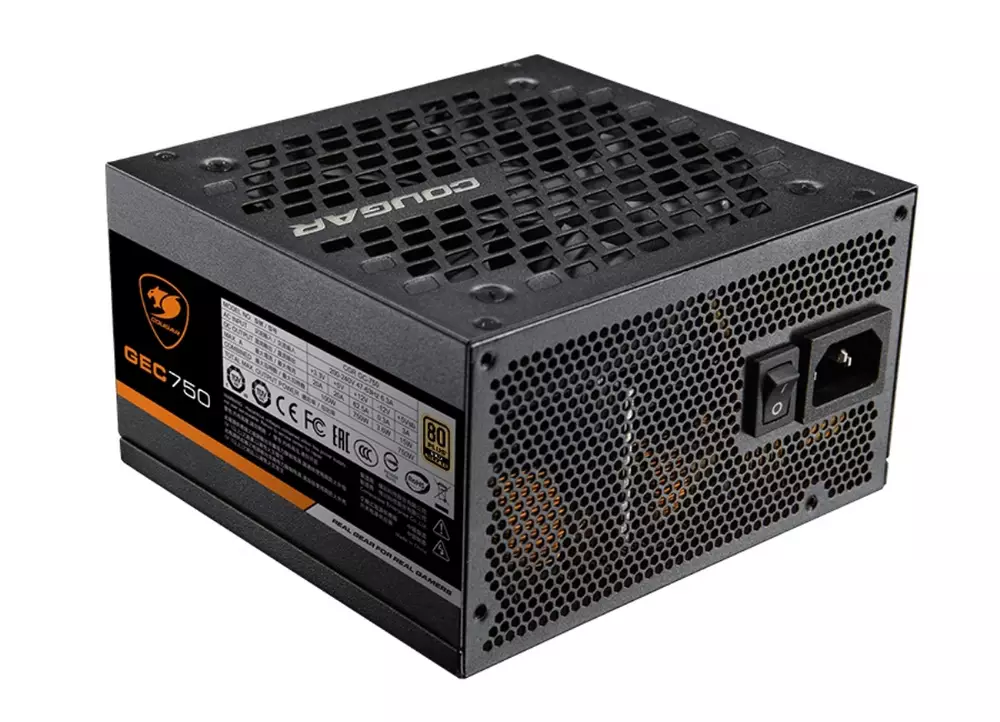 Захранване COUGAR GEC 650 (650W) 80 Plus Gold PSU - CG31GC0650001P