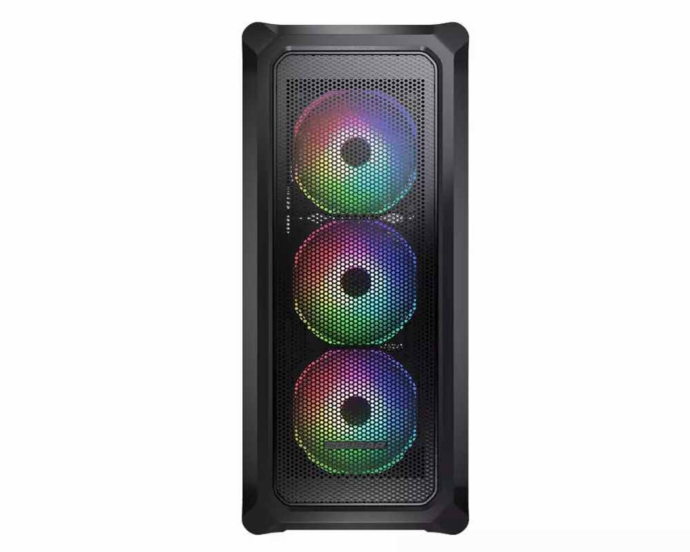 Кутия COUGAR Archon 2 Mesh RGB Mid Tower Black - CG385CC500001
