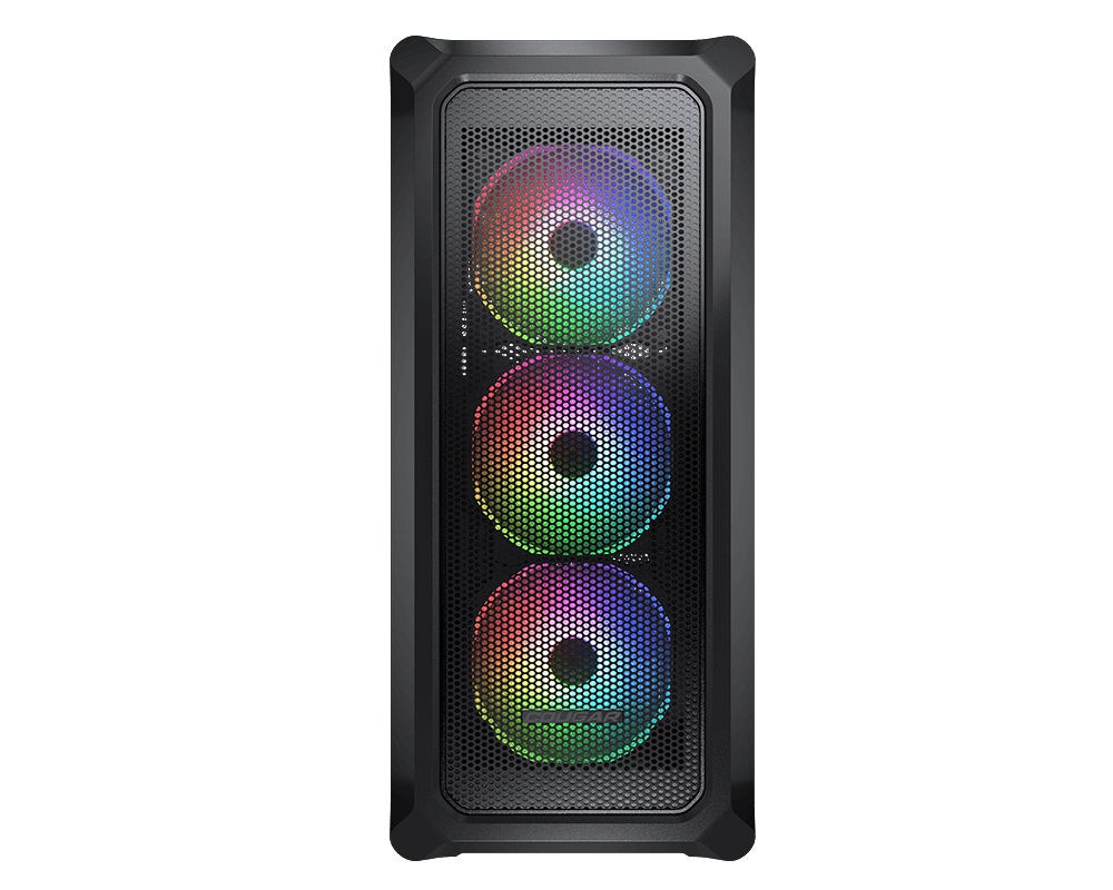Кутия COUGAR Archon 2 Mesh RGB Mid Tower Black - CG385CC500001