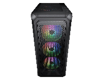 Кутия COUGAR Archon 2 Mesh RGB Mid Tower Black - CG385CC500001