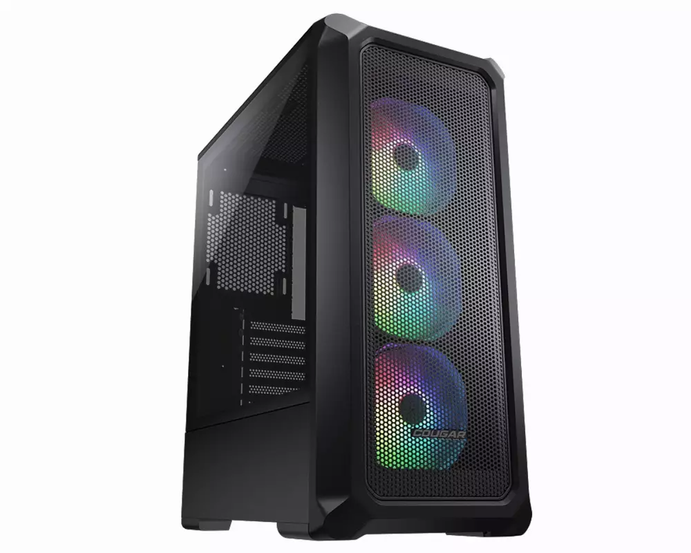 Кутия COUGAR Archon 2 Mesh RGB Mid Tower Black - CG385CC500001