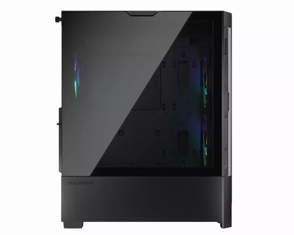 Кутия COUGAR DUOFACE RGB Black Mid Tower Case - CG385ZD100001