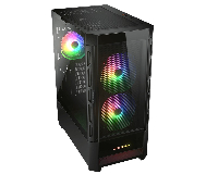 Кутия COUGAR DUOFACE RGB Black Mid Tower Case - CG385ZD100001
