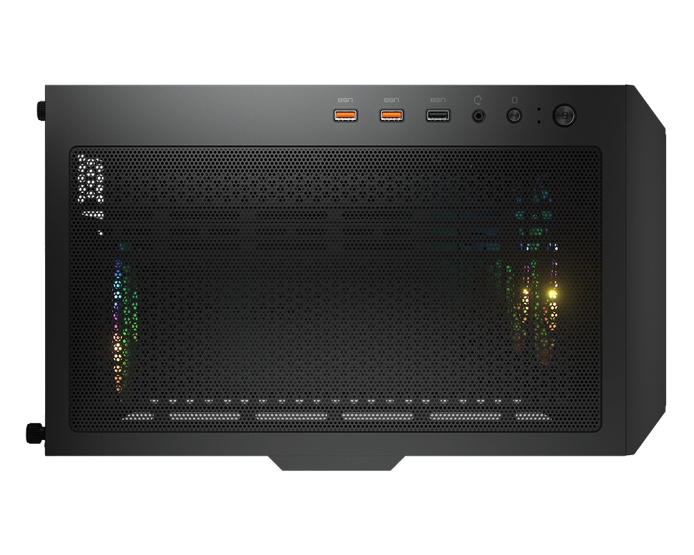 Кутия COUGAR DUOFACE RGB Black Mid Tower Case - CG385ZD100001