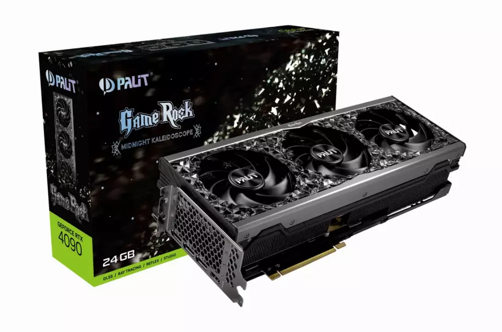 Видео карта Palit GeForce RTX 4090 GameRock 24GB