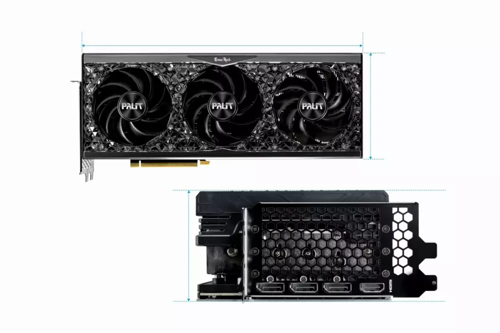 Видео карта Palit GeForce RTX 4090 GameRock 24GB
