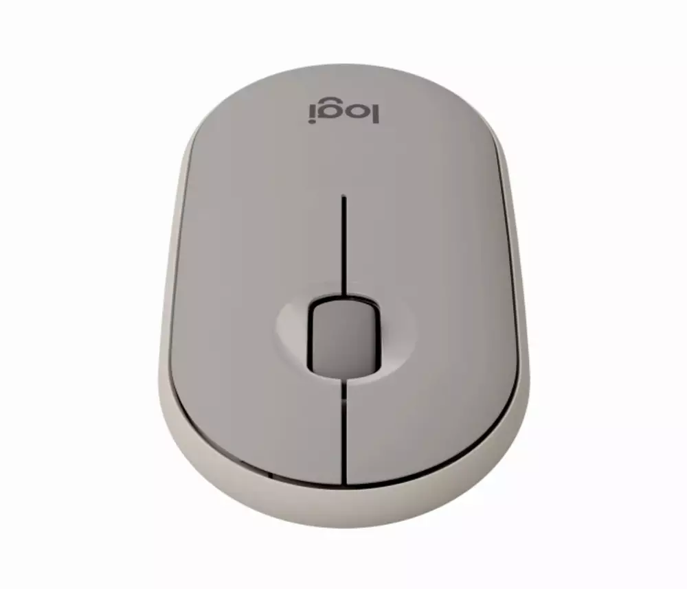 Мишка Logitech Pebble M350 Wireless Mouse Sand - 910-006751
