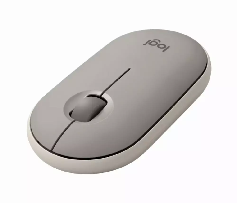 Мишка Logitech Pebble M350 Wireless Mouse Sand - 910-006751