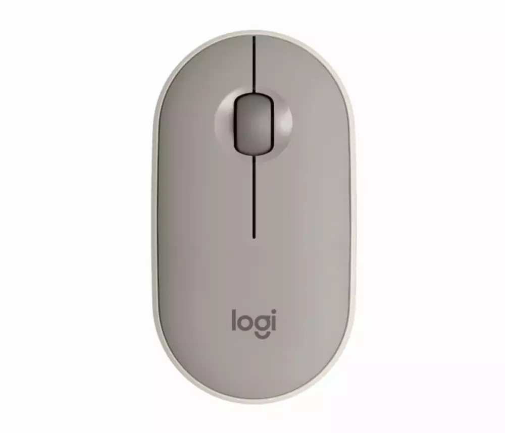 Мишка Logitech Pebble M350 Wireless Mouse Sand - 910-006751
